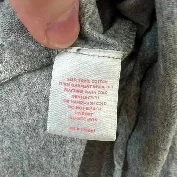 Ban.do Shirt Gray "Professional Professional" Office Top Blouse L - Picture 7 of 7